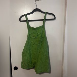 Urban Outfitters Green Overalls/Romper
